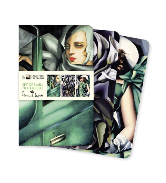Tamara de Lempicka Set of 3 Mini Notebooks-9781839642821