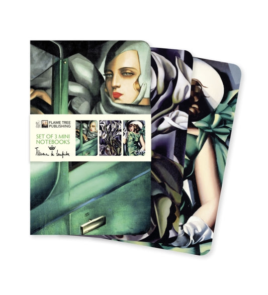 Tamara de Lempicka Set of 3 Mini Notebooks-9781839642821
