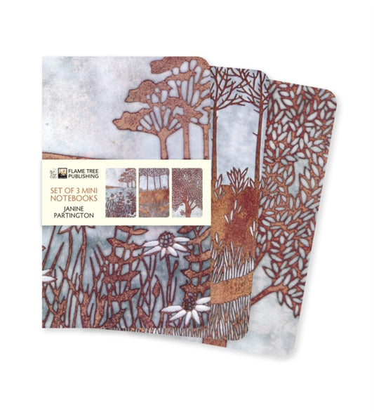 Janine Partington Set of 3 Mini Notebooks-9781839642869