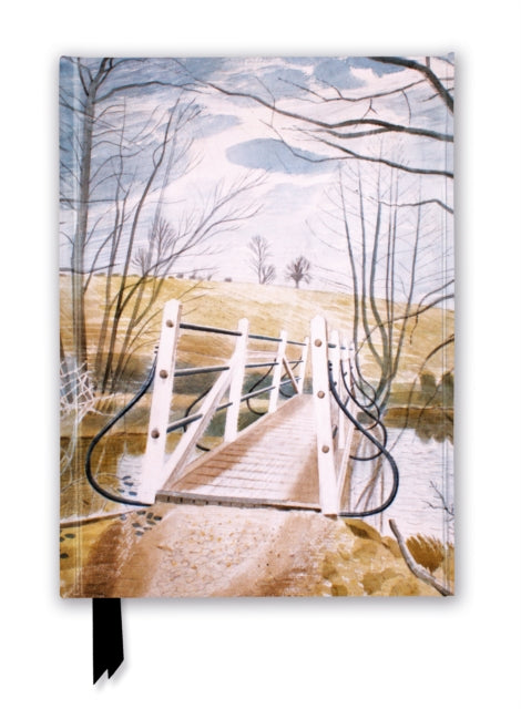 Eric Ravilious: Iron Bridge at Ewenbridge (Foiled Journal)-9781839644559