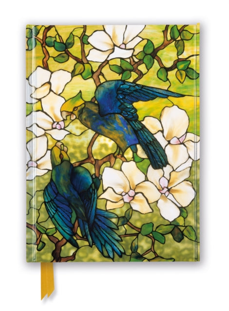 Louis Comfort Tiffany: Hibiscus and Parrots, c. 1910-20 (Foiled Journal)-9781839648526
