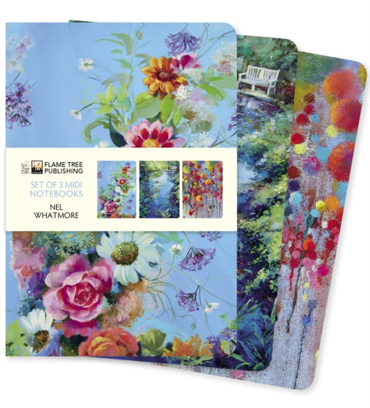 Nel Whatmore Set of 3 Midi Notebooks-9781839648656