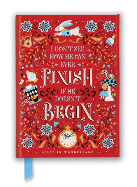 Jenny Zemanek: Alice In Wonderland (Foiled Journal)-9781839648946