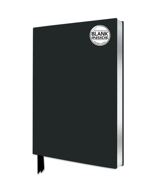 Black Blank Artisan Notebook (Flame Tree Journals)-9781839648977