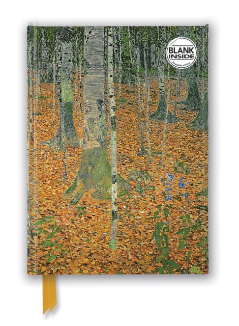 Gustav Klimt: The Birch Wood (Foiled Blank Journal)-9781839649240
