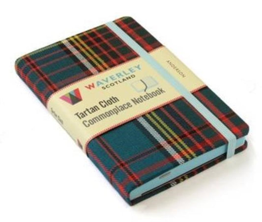 Waverley (M): Anderson Tartan Cloth Commonplace Notebook-9781849344074