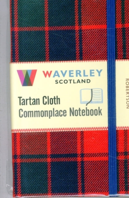 Waverley (M): Robertson Tartan Cloth Commonplace Pocket Notebook-9781849344135