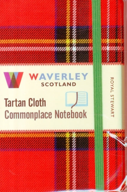 Waverley (M): Royal Stewart Tartan Cloth Commonplace Notebook-9781849344142