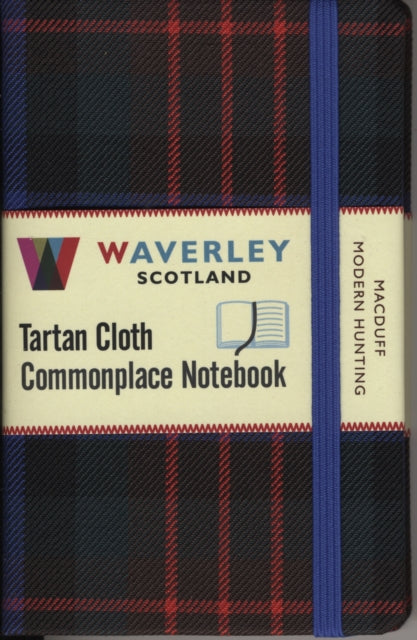 Waverley (M): MacDuff Modern Hunting Tartan Cloth Commonplace Pocket Notebook-9781849344197