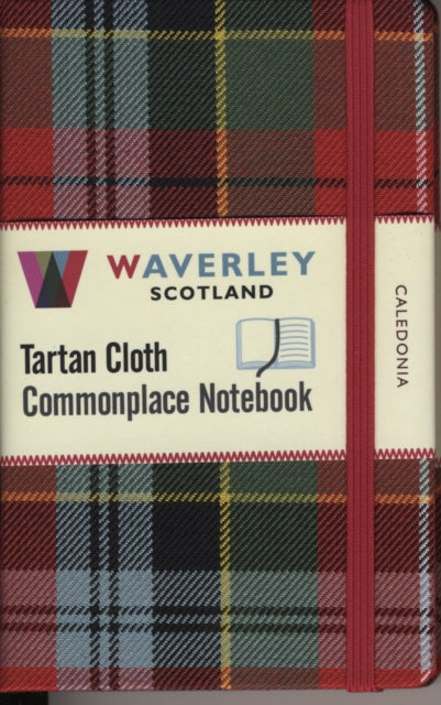 Caledonia: Waverley Genuine Tartan Cloth Commonplace Notebook (9cm x 14cm)-9781849344234