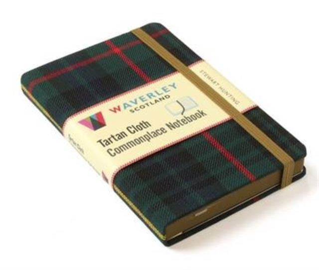 Waverley (M): Stewart Hunting Tartan Cloth Commonplace Notebook-9781849344296