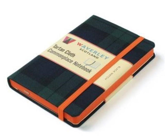 Waverley (L): Black Watch Tartan Cloth Large Notebook-9781849344548