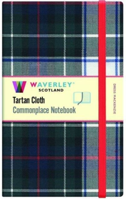 Dress Mackenzie Large Tartan Notebook: 21 x 13cm : - Waverley Scotland Tartan Cloth Commonplace Notebook/Journal-9781849345453