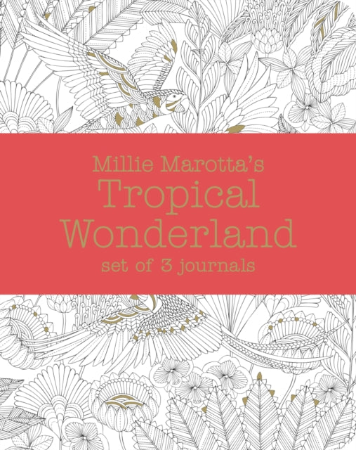 Millie Marotta's Tropical Wonderland - journal set : 3 notebooks-9781849943475