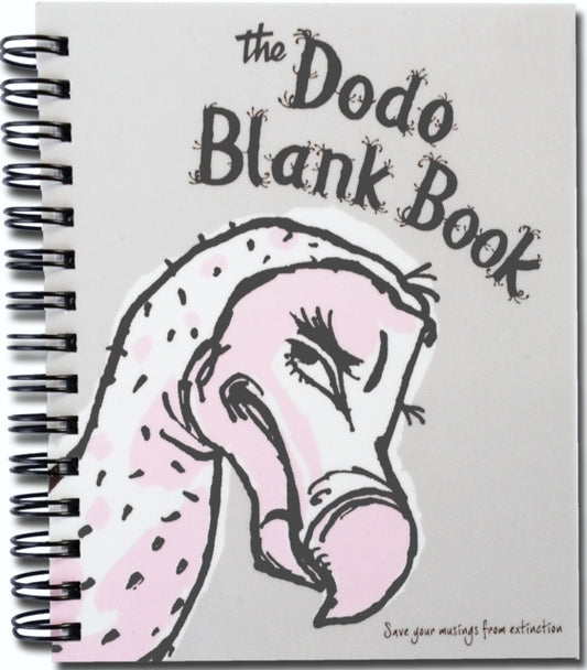 Mini Dodo Blank Book (Dodo Pad) : Save your musings from extinction Notebook for artists, doodlers, note-takers made with high quality 100gsm paper suitable for fountain pen. Saving your musings from-9781903001080
