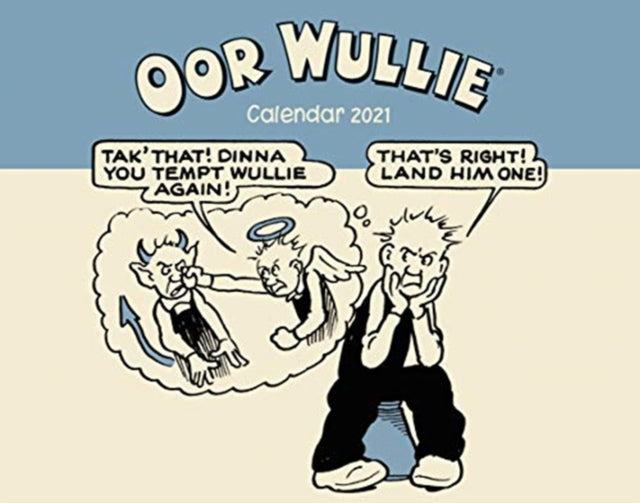 Oor Wullie Calendar 2021-9781910230695