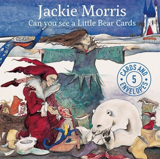 Jackie Morris Can You See a Little Bear Cards-9781910862155