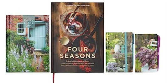 Dairy Diary 2024 Set with Four Seasons-9781911388500