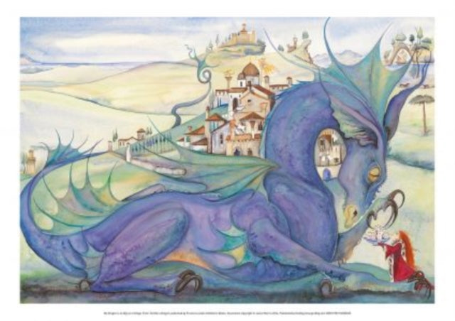 Jackie Morris Poster: My Dragon is as Big as a Village-9781912050765