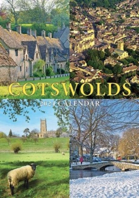 Cotswolds A5 Calendar 2024-9781912584819