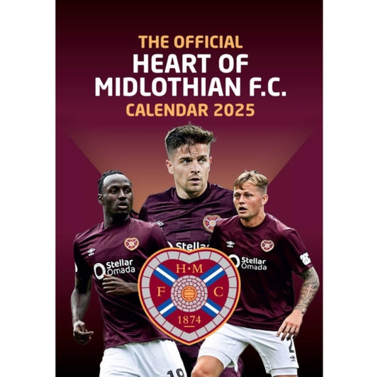 Official Hearts A3 Calendar 2025-9781915879578