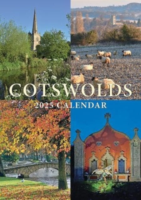 Cotswolds A5 Calendar 2025-9781917102001