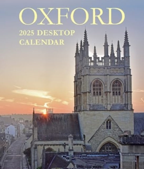 Oxford Large Desktop Calendar - 2025-9781917102018
