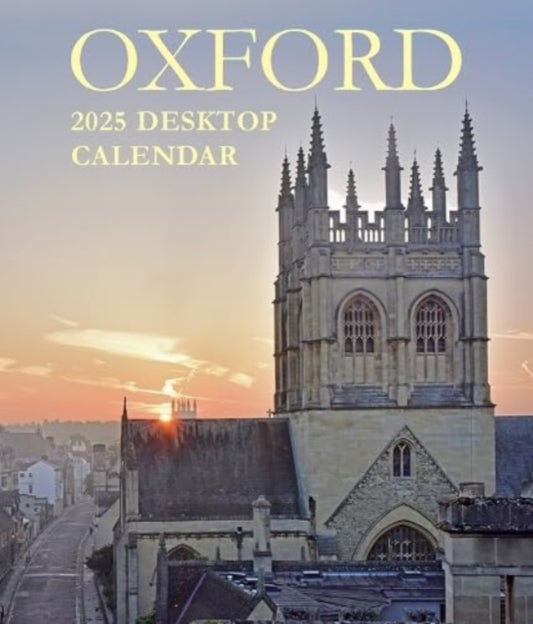 Oxford Large Desktop Calendar - 2025-9781917102018