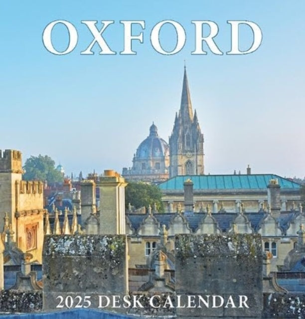 Oxford Colleges Mini Desktop Calendar - 2025-9781917102025