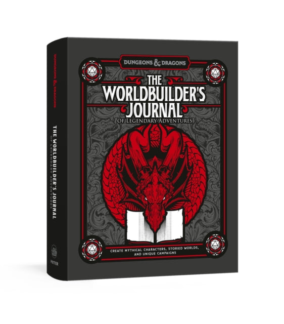The Worldbuilder's Journal to Legendary Adventures : Create Mythical Characters, Storied Worlds, and Unique Campaigns-9781984824639