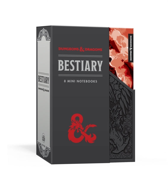 Dungeons and Dragons Bestiary Notebook Set : 8 Mini Notebooks-9781984824653