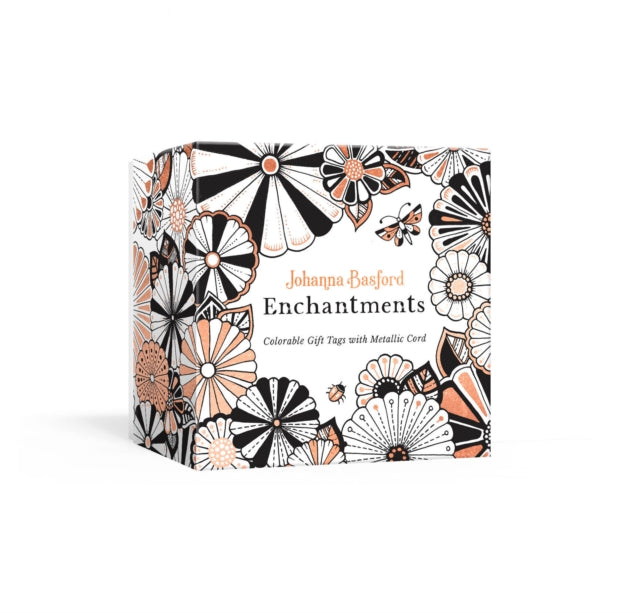Johanna Basford Enchantments : Colorable Gift Tags with Metallic Cord-9781984825957