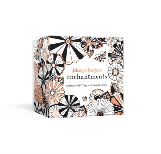 Johanna Basford Enchantments : Colorable Gift Tags with Metallic Cord-9781984825957