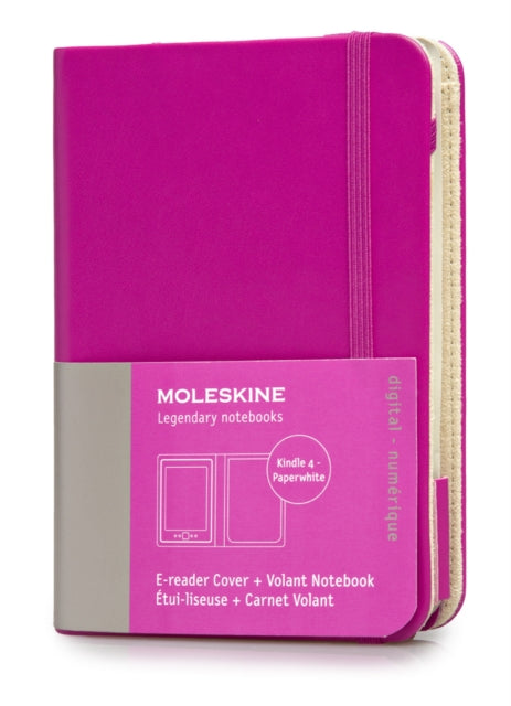 Moleskine Kindle 4 And Paperwhite Cover Pink-9788867322169